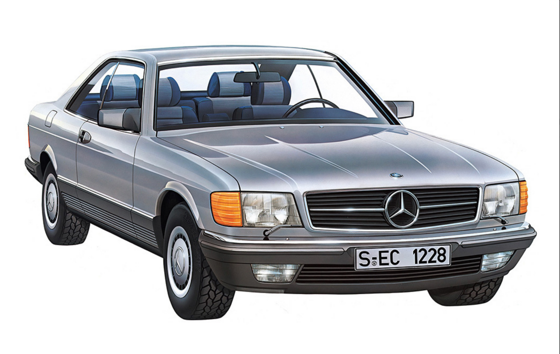 Tamiya Mercedes-Benz 500 SEC 1/24 Model Kit - Item #24029