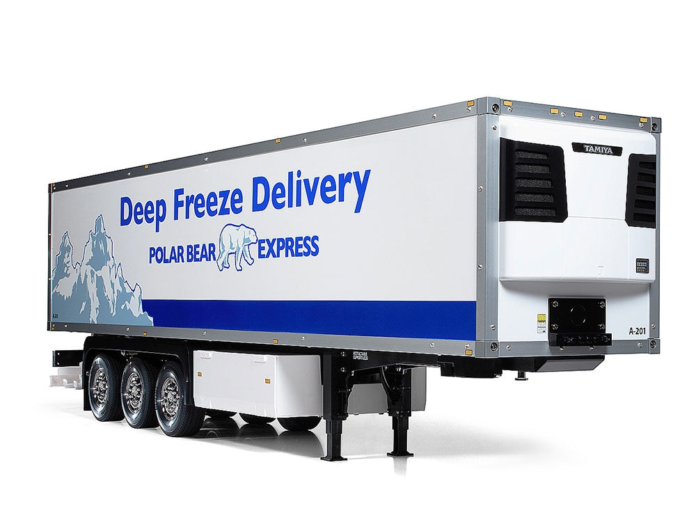 Tamiya RC 3 Axle Refrigeration "Reefer" Trailer - Item #56319