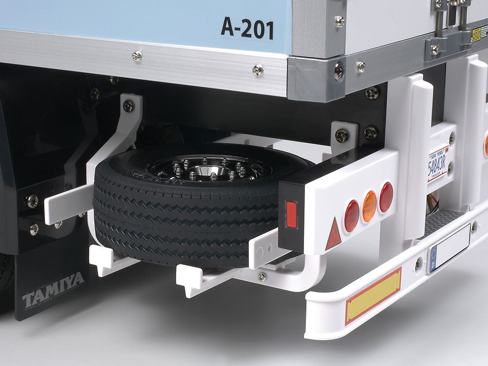 Tamiya RC 3 Axle Refrigeration "Reefer" Trailer - Item #56319