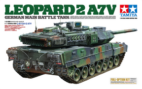 Tamiya RC Leopard 2 A7V Tank w/Option Kit - Item #56047