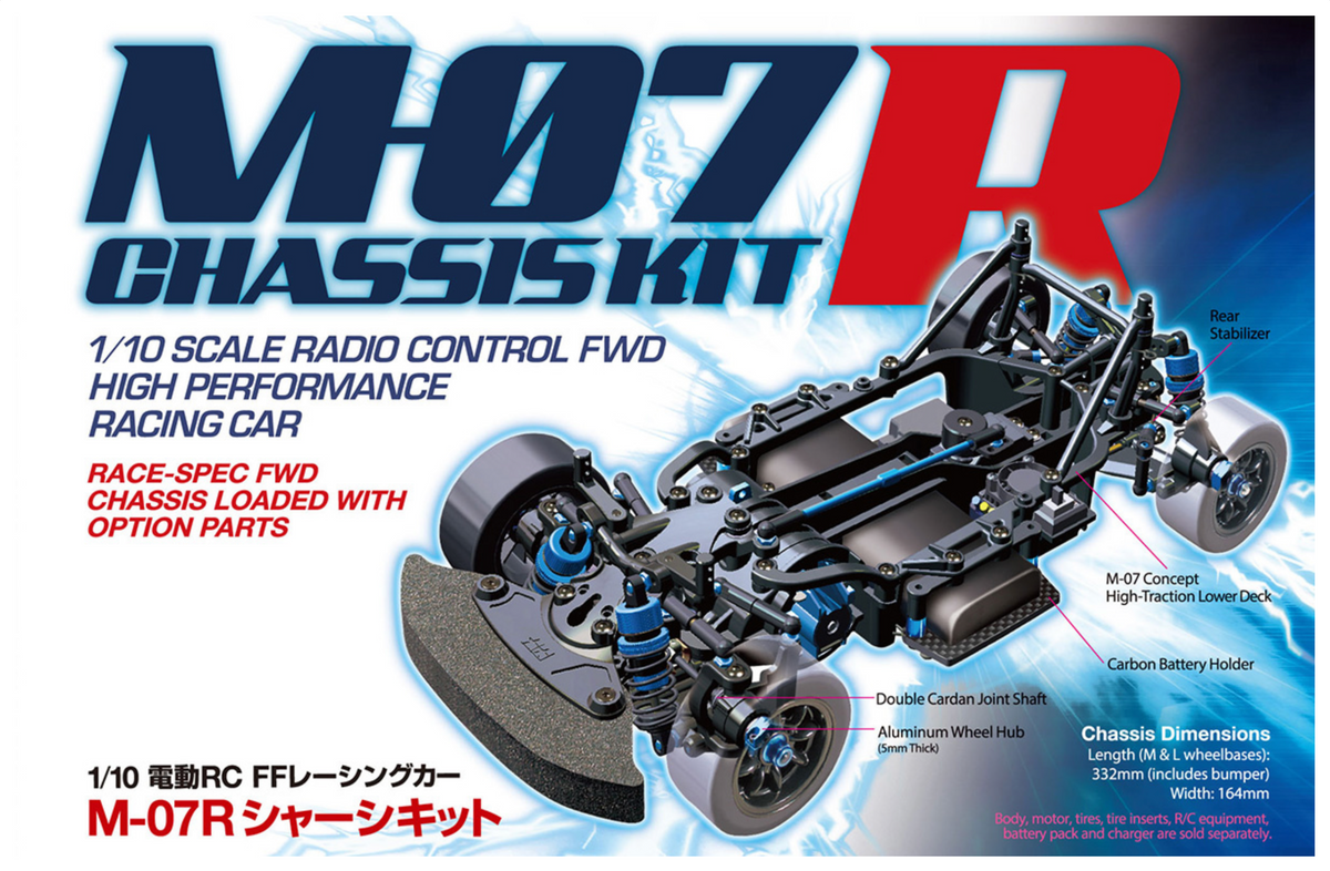Tamiya RC M-07R Chassis Kit - Item #47520