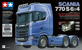 Tamiya RC Scania 770 S 6x4 Silver - Item #56373