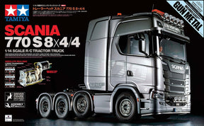 Tamiya RC Scania 770 S 8x4/4 Gun Metal - Item #56376