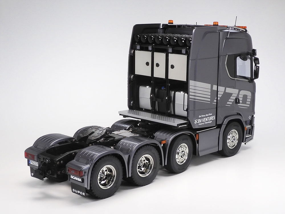 Tamiya RC Scania 770 S 8x4/4 Gun Metal - Item #56376
