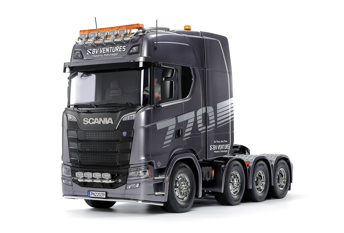 Tamiya RC Scania 770 S 8x4/4 Gun Metal - Item #56376