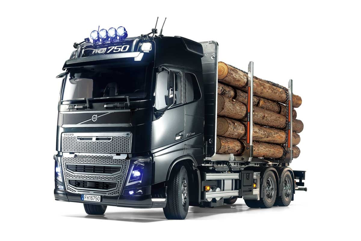 Tamiya RC Volvo FH16 Globetrotter 750 6x4 Timber Truck - Item #56360