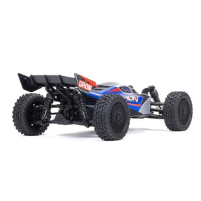 Arrma 1/18 Typhon Grom 4Wd Smart Rtr W/Lipo Batt/Usb Chg Blue/Silv C-ARA2106T1