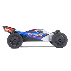 Arrma 1/18 Typhon Grom 4Wd Smart Rtr W/Lipo Batt/Usb Chg Blue/Silv C-ARA2106T1