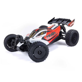 Arrma 1/18 Typhon GROM 4wd Smart RTR w/Lipo Batt/USB Chg Red/White C-ARA2106T2
