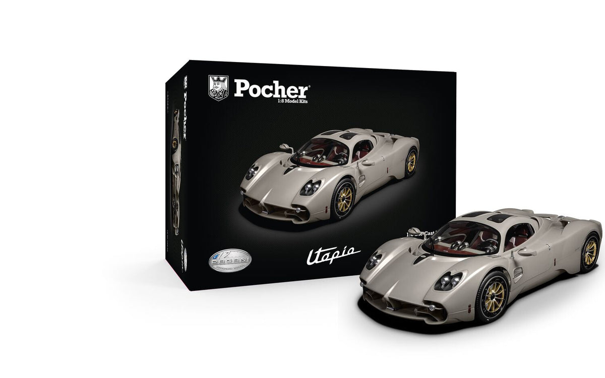 Pocher Pagani Utopia Coupé - Rinascimento Lucido - 1:8 Scale Assembly Kit - HK120