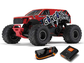 Arrma Gorgon 2Wd Mt 1/10 RTR Smart W/8.4V Batt/Usb Charger Red C-ARA3230ST2