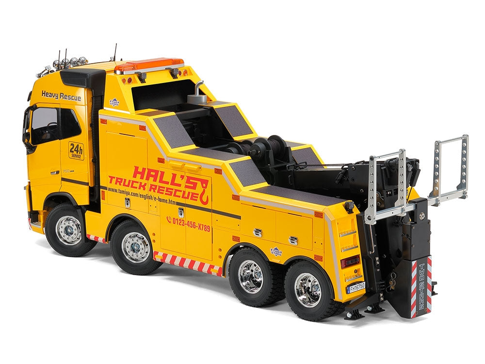 Tamiya RC Volvo FH16 Globetrotter 750 8x4 Recovery Truck - Item #56362