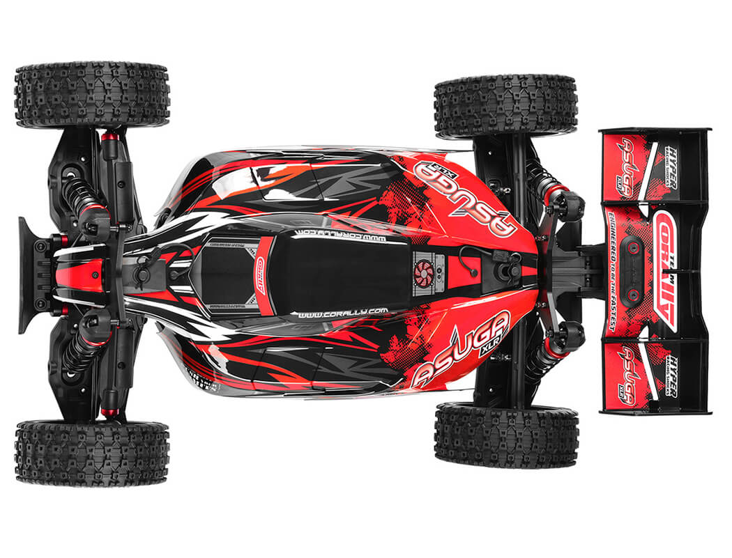 Team Corally Asuga Xlr 6S Brushless Buggy RTR - Red C-00288-R