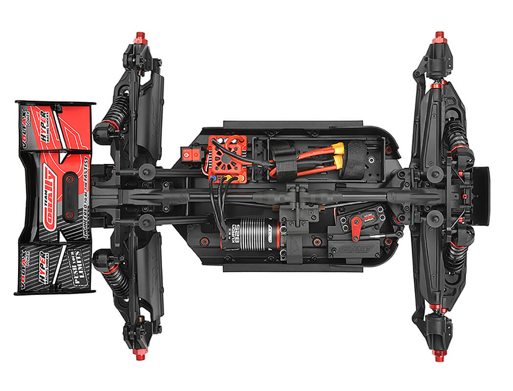 Corally Kagama XP 6S Brushless Truck RTR  - RED C-00274-R