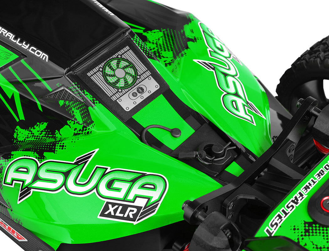 Corally Asuga Xlr 6S Brushless Buggy Rtr - Green C-00288-G