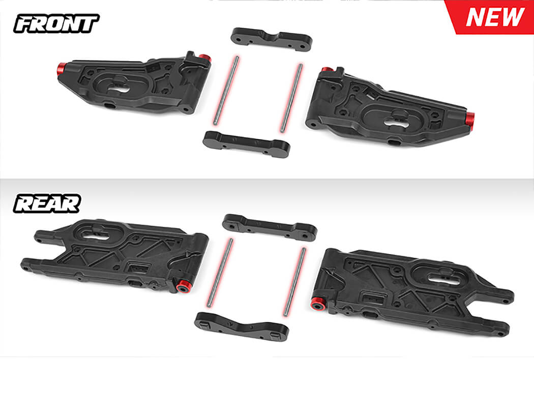 Corally Kagama XP 6S Brushless Truck RTR  - RED C-00274-R