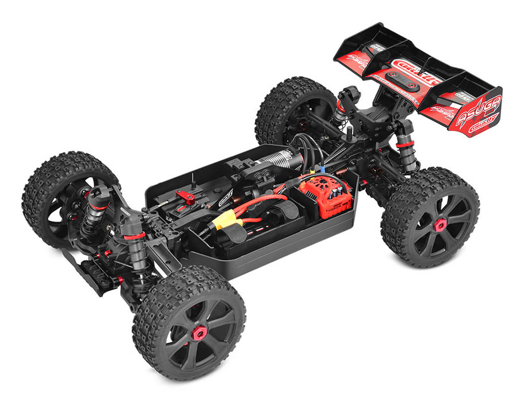 Team Corally Asuga Xlr 6S Brushless Buggy RTR - Red C-00288-R