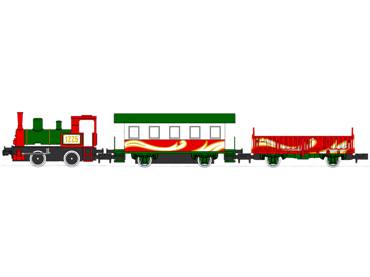 Kato (USA) Pocket Line Christmas Train Pack K12-25
