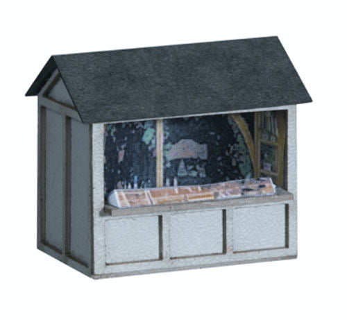 Noch Christmas Market Stalls (3) Laser Cut Structure Kit N66412