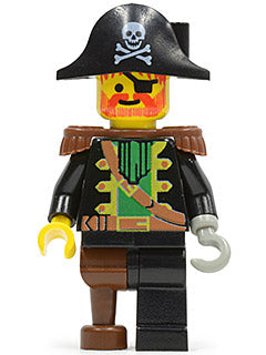 Captain Red Beard-Captain Roger PI055 |Pirates Minifigure | LEGO
