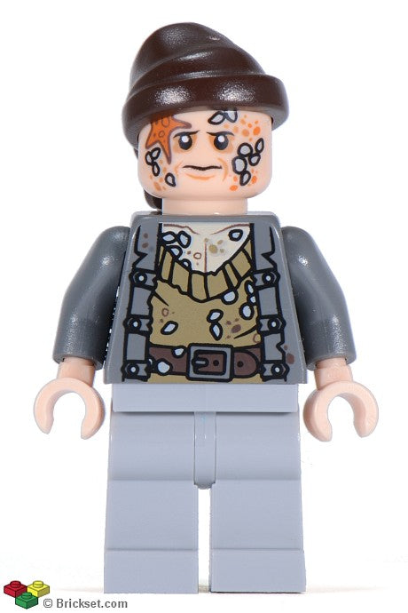 Bootstrap Bill POC033 | Pirates Of The Caribbean Minifigure | LEGO