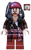 Captain Jack Sparrow-Jacket POC034 | Pirates Of The Caribbean Minifigure | LEGO