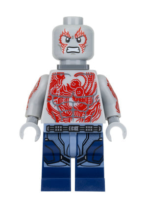 Drax-Dark Blue Legs, Jet Pack SH0387 | Super Heroes Minifigure | LEGO