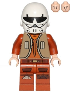 Ezra Bridger-Dark Tan Vest, Helmet SW0574a | Star Wars Minifigure | LEGO