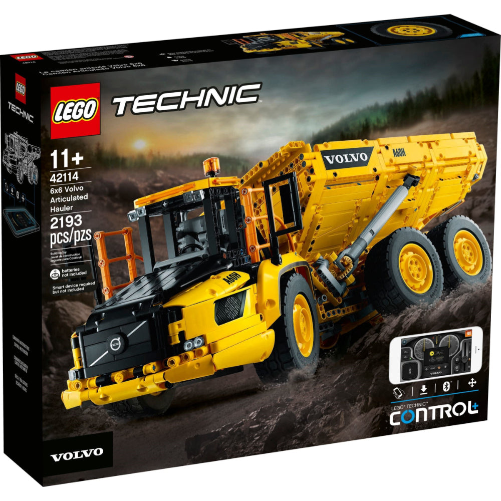 6x6 Volvo Articulated Hauler 42114 | Technics | LEGO