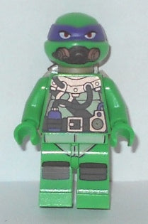Donatello-Scuba Gear TNT031 | Teenage Mutant Ninja Turtles Minifigure | LEGO