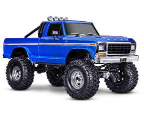 Traxxas 1/10 Trx4 Ford F-150 Ranger Xlt High Trail Edition Trail Crawler Blue Trx92046-4-Blue